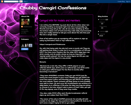 Chubby Camgirl Confessions Logo