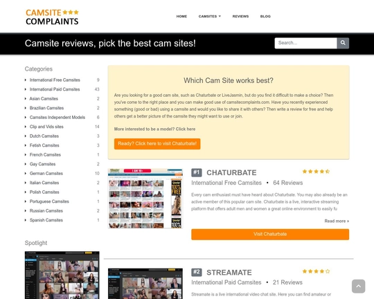 Camsitecomplaints Logo